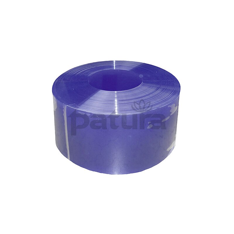 Patura PVC-Streifen 300 x 3 mm blau transparent