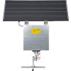 Weidezaungerät P 4600 mit 100 W Solarmodul, XL Sicherheitsbox, Erdstab, Fuß - Patura