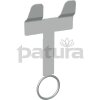 Patura Nuckeleimerhalter mit Ring und Gegenplatte